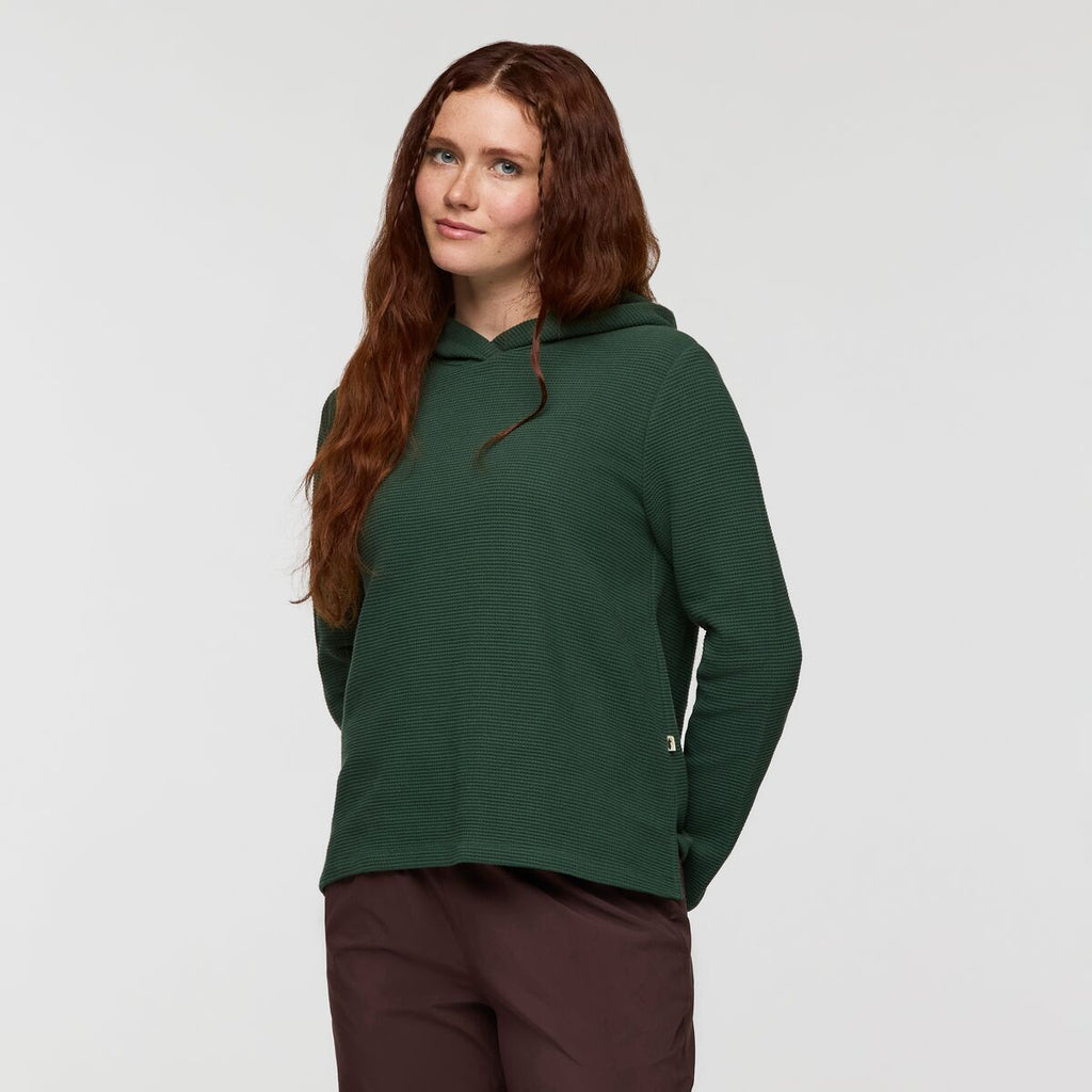 Atajo Long-Sleeve Waffle Hoodie - Women's