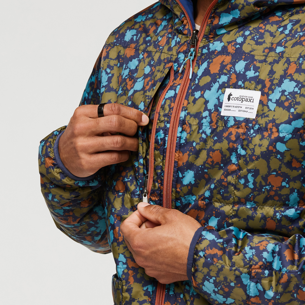 Teca Cálido Hooded Jacket - Print - Men's