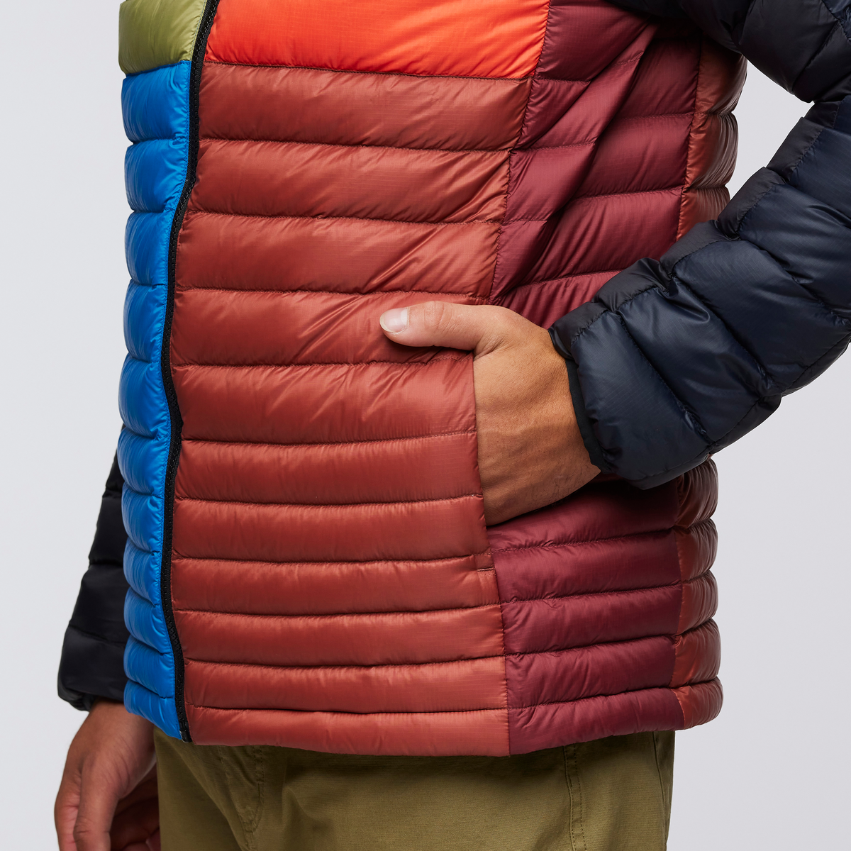 Funky Fuego Down Hooded Jacket - Men's