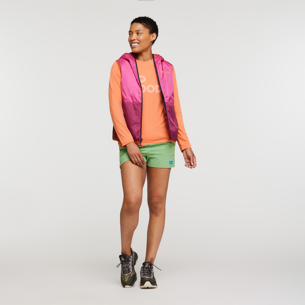 Teca Cálido Reversible Hooded Vest - Women's
