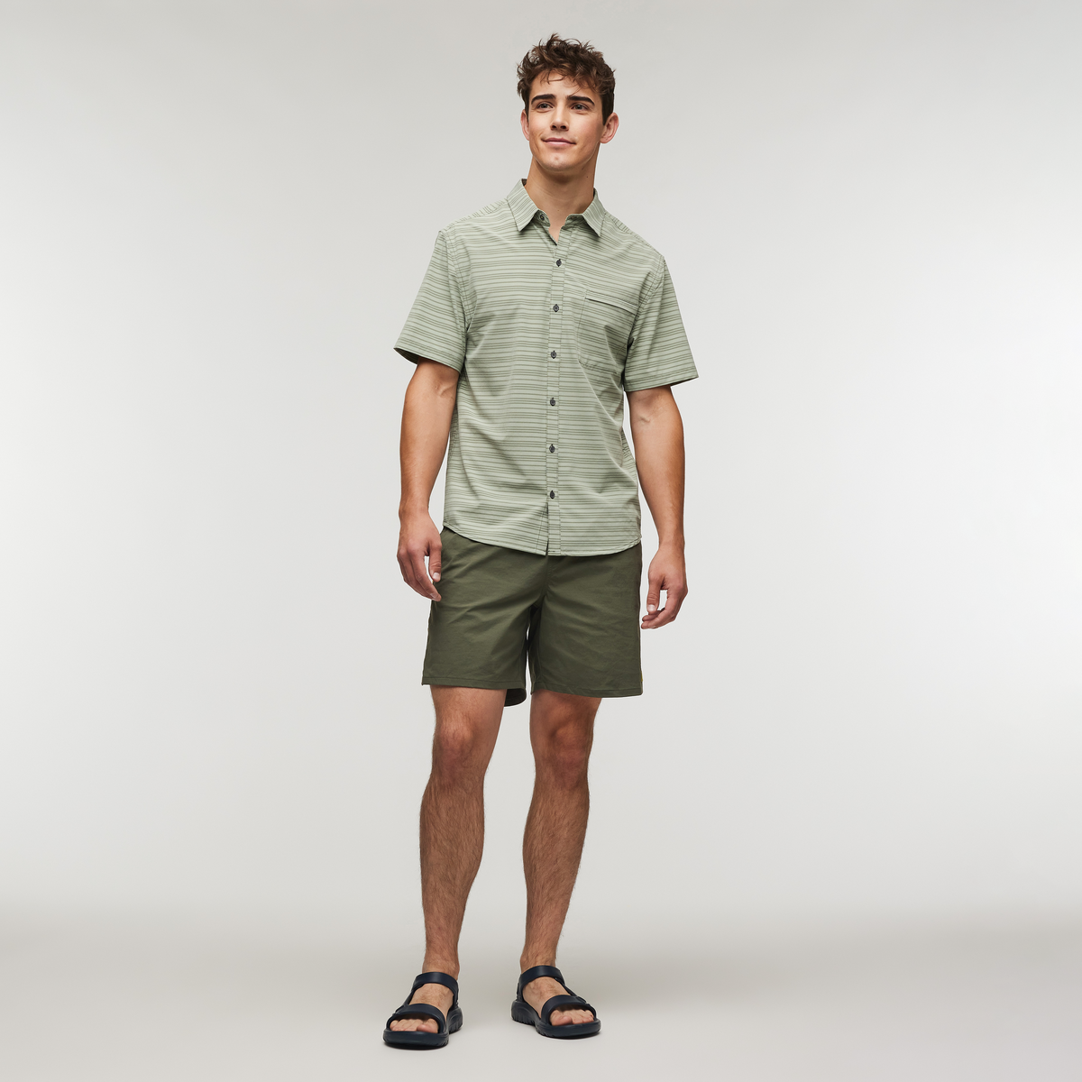 Cambio Button Up - Print - Men's