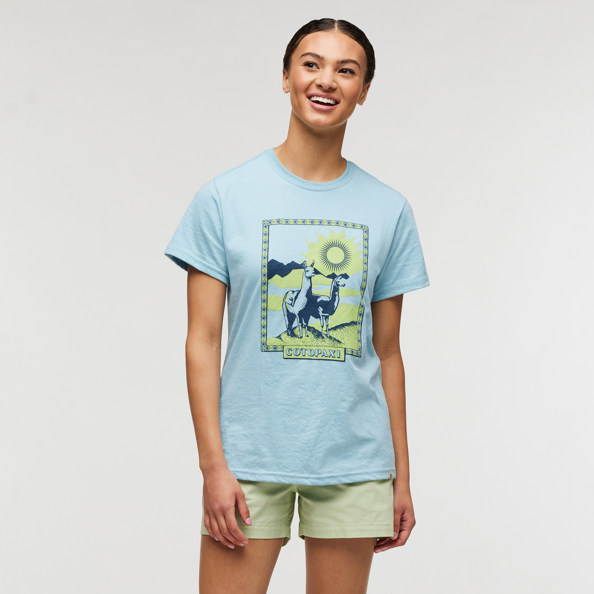 Llama Greetings T-Shirt - Women's