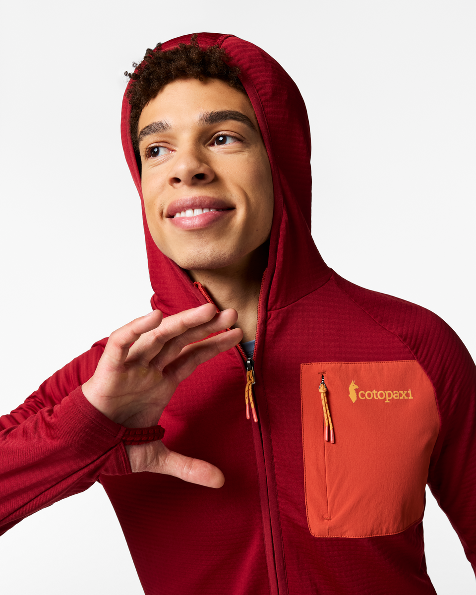 Otero Fleece Full-Zip Hooded Jacket - Men's